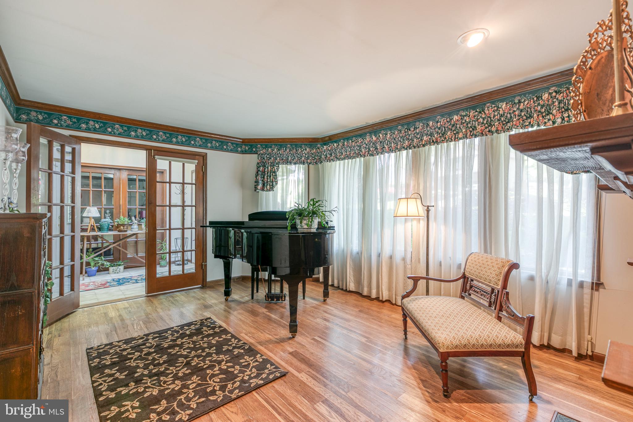 711 Bridgeview Road Feasterville-Trevose, PA 19053 - Photo 13 of 43 French Doors from Foyer to Living Room