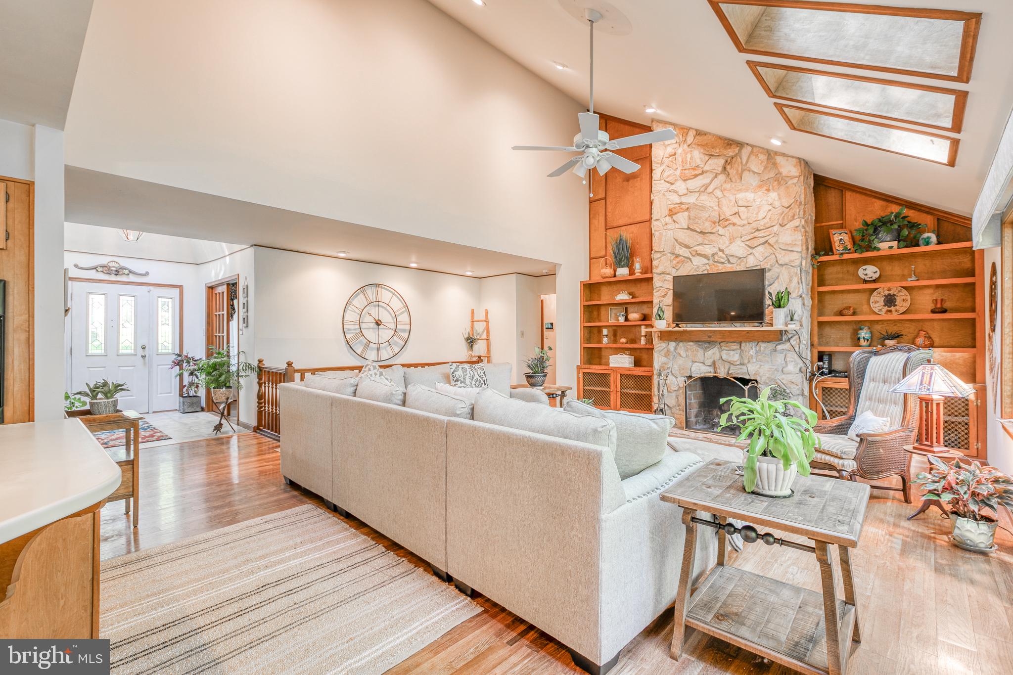 711 Bridgeview Road Feasterville-Trevose, PA 19053 - Photo 3 of 43 Family Room Floor to Ceiling Fireplace