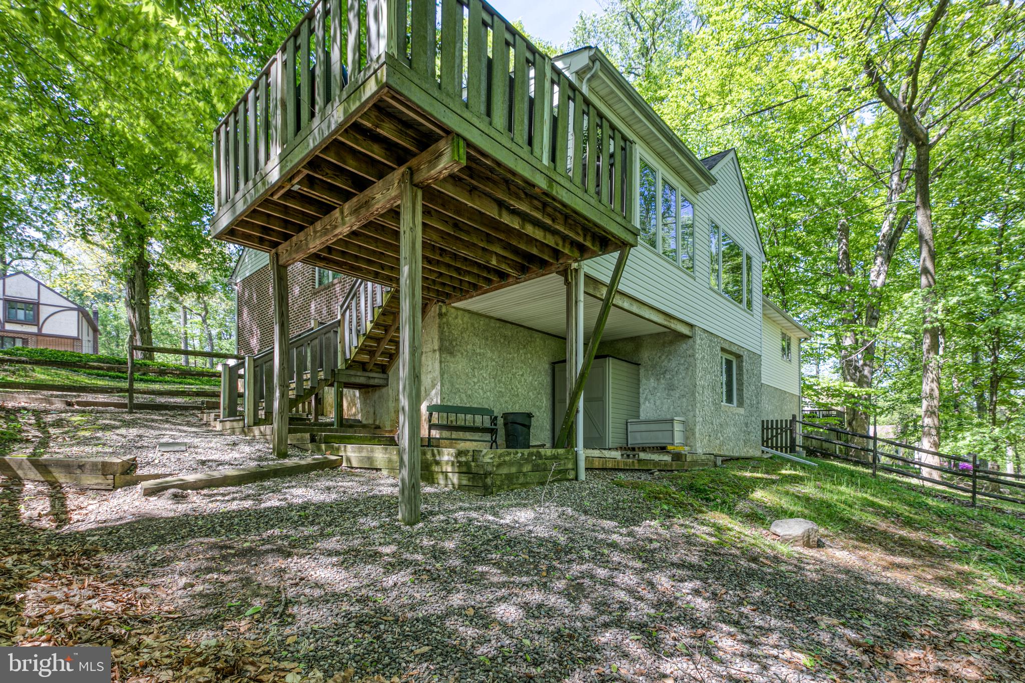 711 Bridgeview Road Feasterville-Trevose, PA 19053 - Photo 39 of 43 Under Deck