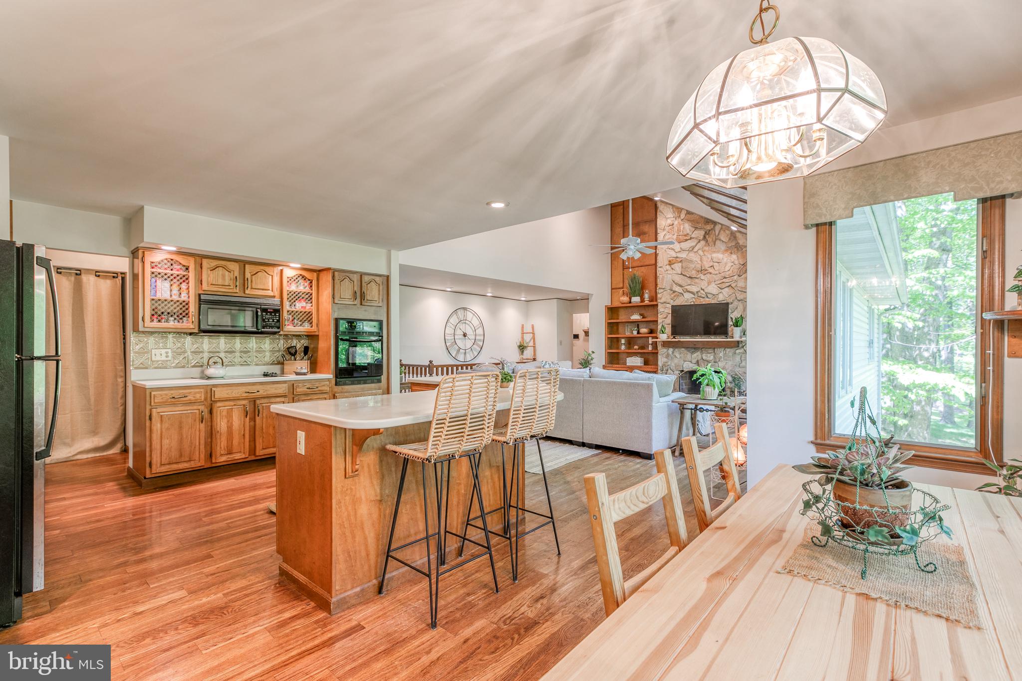 711 Bridgeview Road Feasterville-Trevose, PA 19053 - Photo 8 of 43 From Breakfast Rm to Kitchen to Family Rm