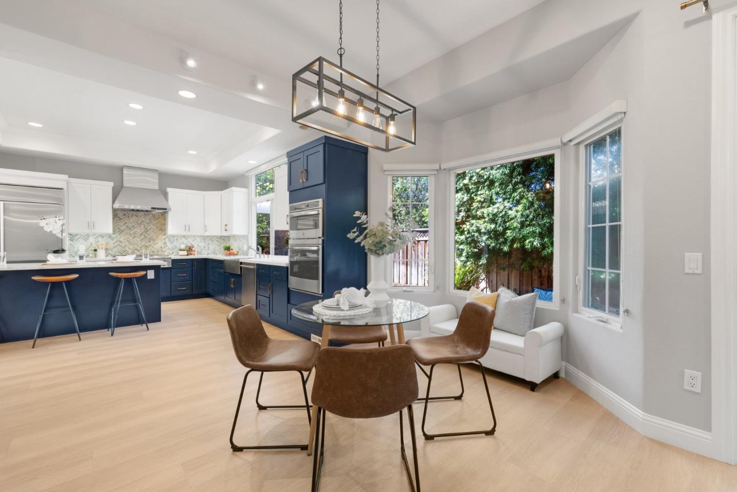 1173 Elysian Place San Jose, CA 95125 - Photo 18 of 60 a view of a dining room with furniture window and outside view