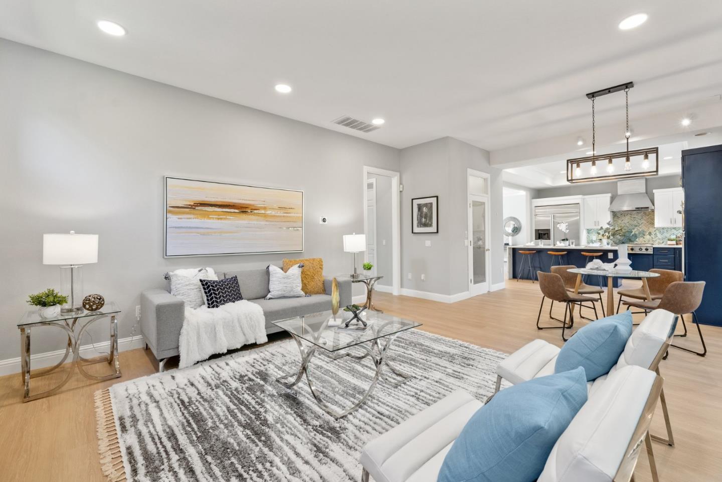 1173 Elysian Place San Jose, CA 95125 - Photo 22 of 60 a living room with furniture and a large window