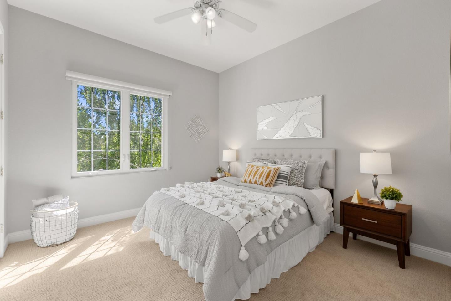 1173 Elysian Place San Jose, CA 95125 - Photo 43 of 60 a bedroom with a bed and a window