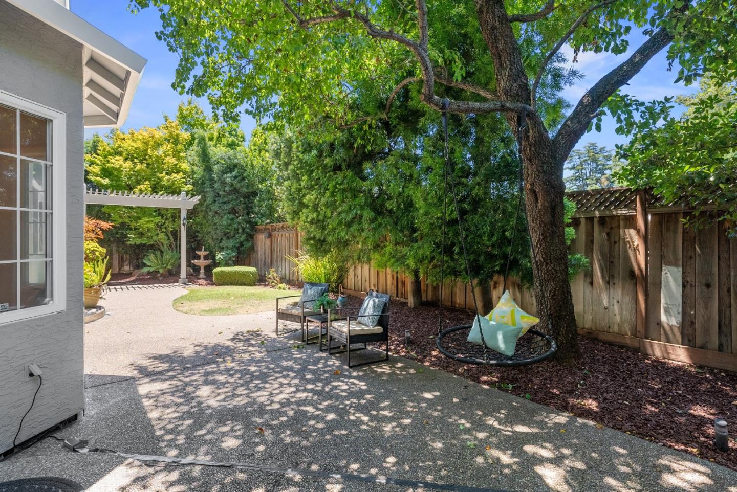 1173 Elysian Place San Jose, CA 95125 - Photo 53 of 60 a view of a backyard with swimming pool