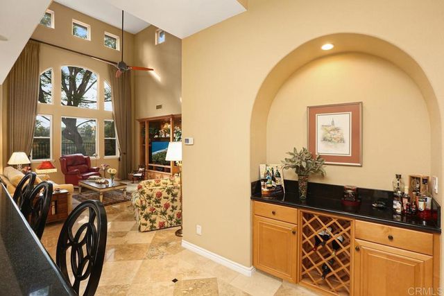 a very nice looking room with a large window