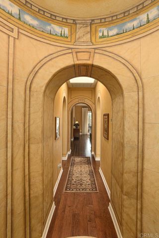 a view of a door of the house