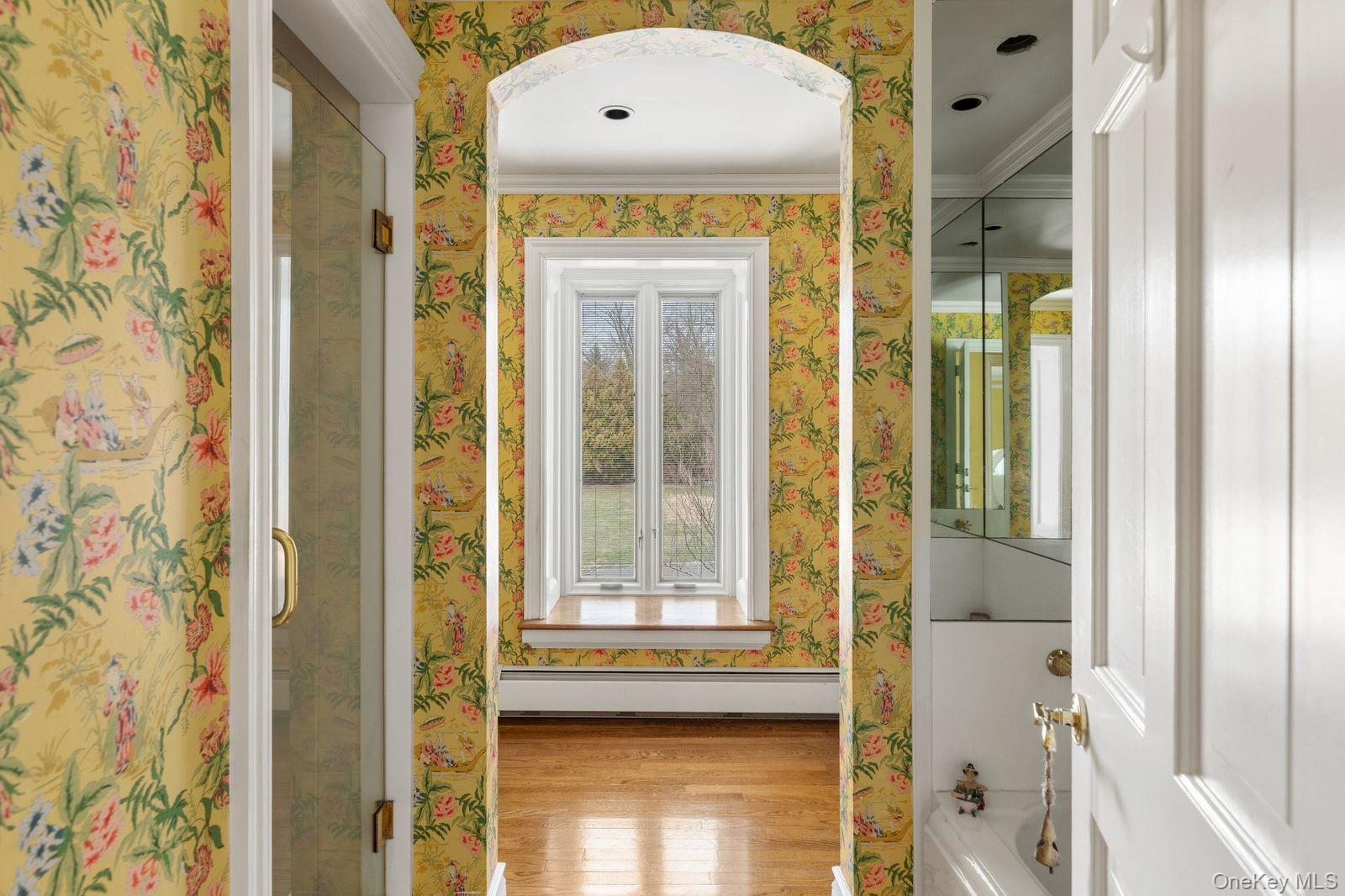 33 Beach Road Northport, NY 11768 - Photo 27 of 50 a view of a bathroom with a glass door