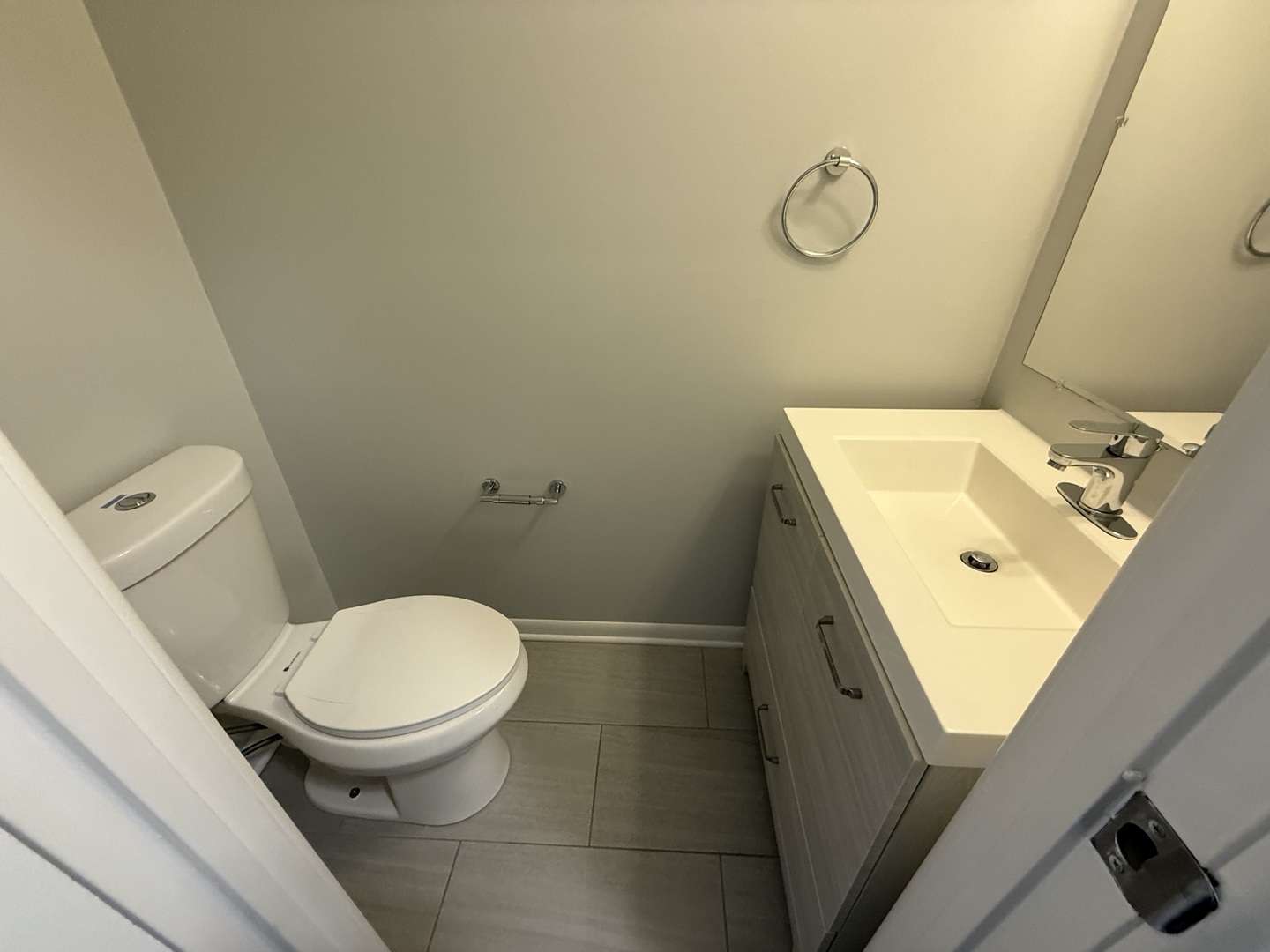 744 West Gordon Terrace, Unit 304 Chicago, IL 60613 - Photo 6 of 12 a bathroom with a toilet and a sink