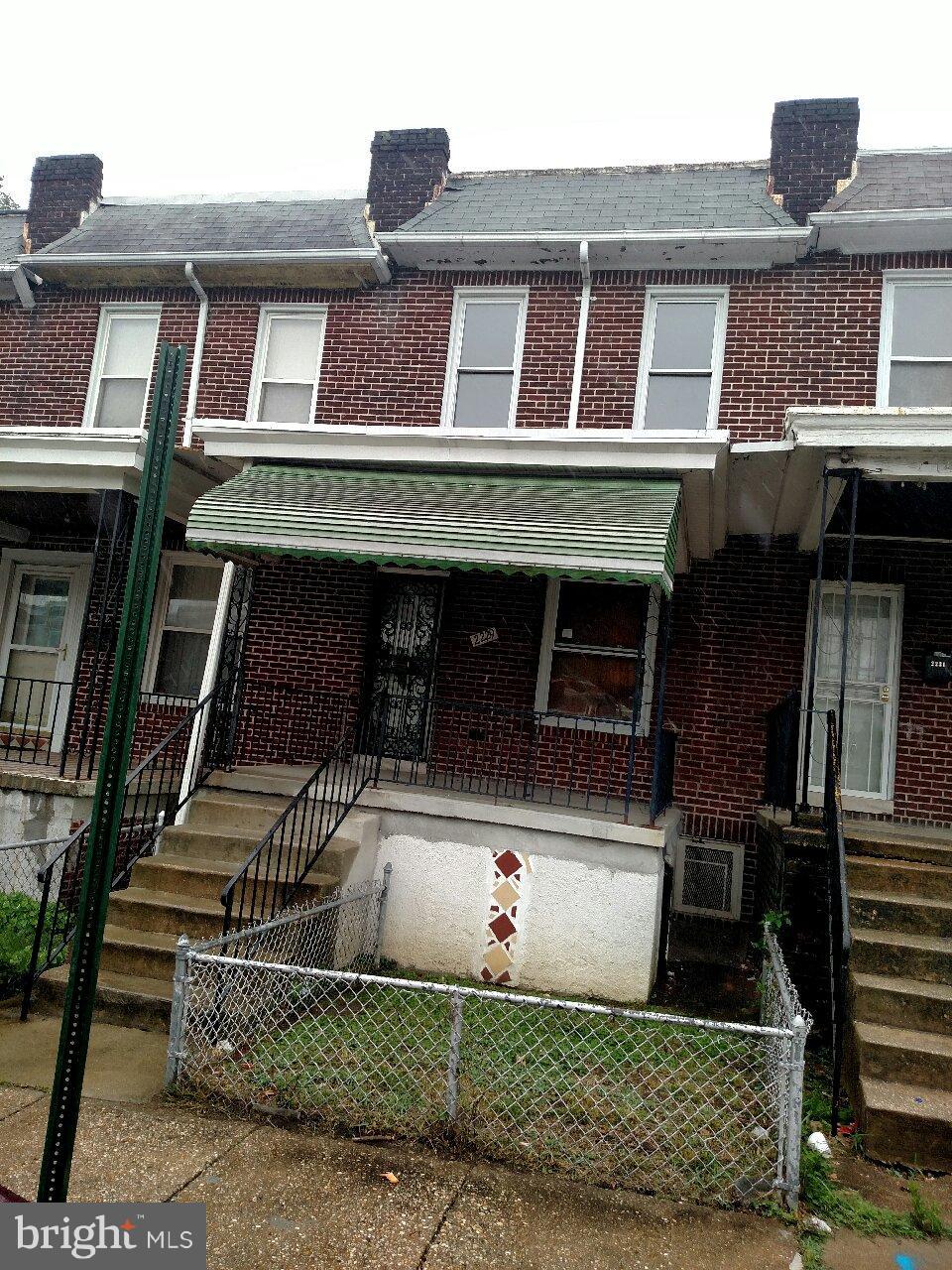 2229 Riggs Avenue Baltimore, MD 21216 - Photo 1 of 14 Exterior (Front)