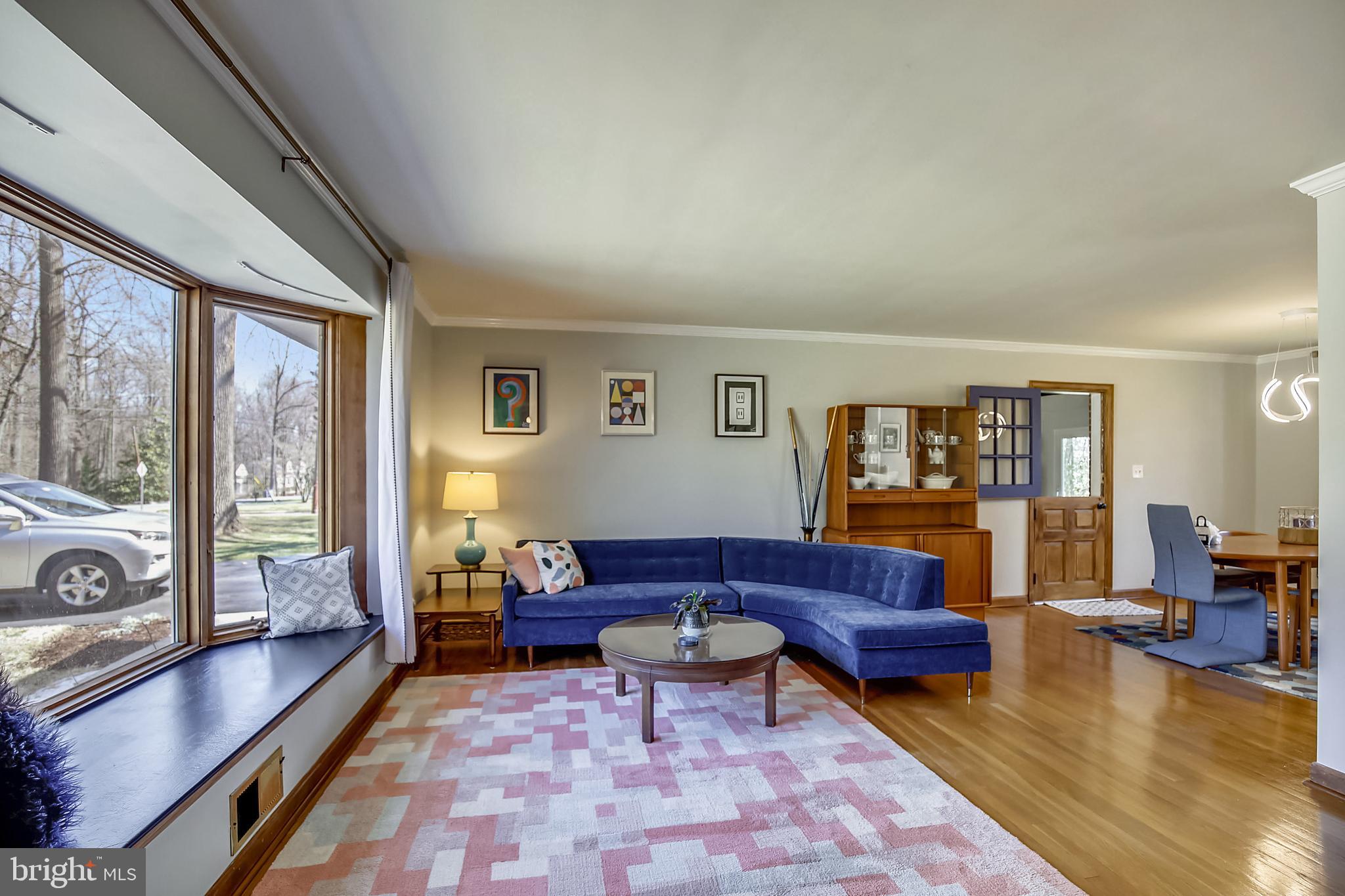 400 Stonington Road Silver Spring, MD 20902 - Photo 6 of 66 a living room with furniture and a wooden floor