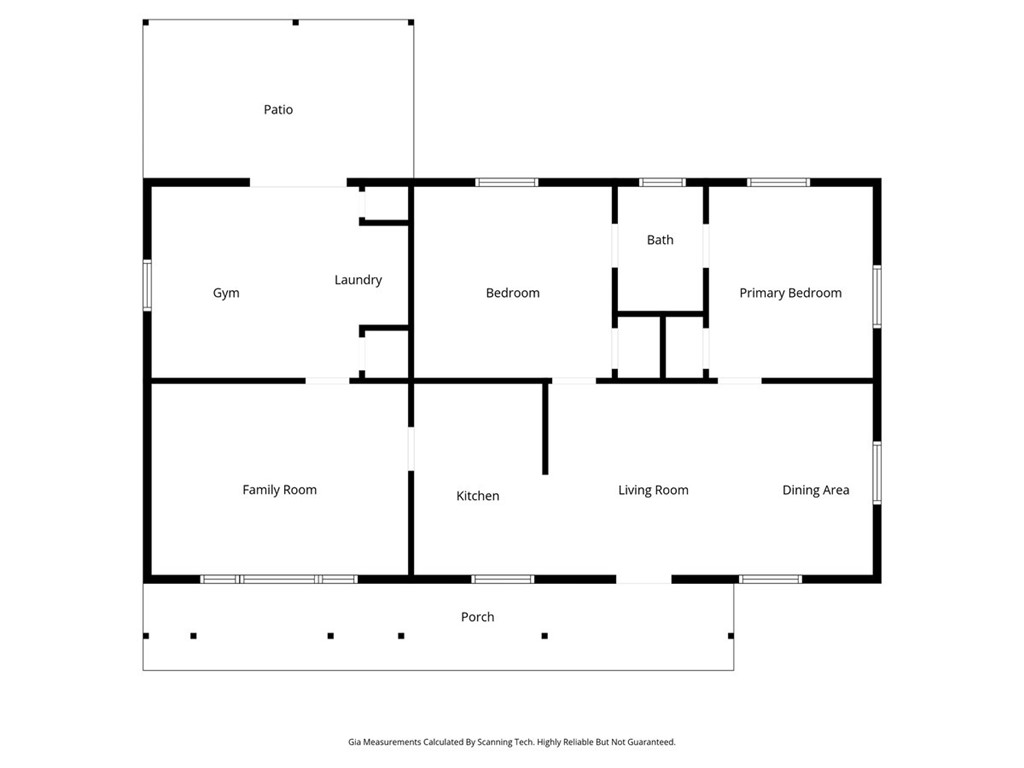 307 South Elm Street Pendleton, SC 29670 - Photo 41 of 41 This detailed floor plan illustrates a spacious layout, ideal for modern living and entertaining.