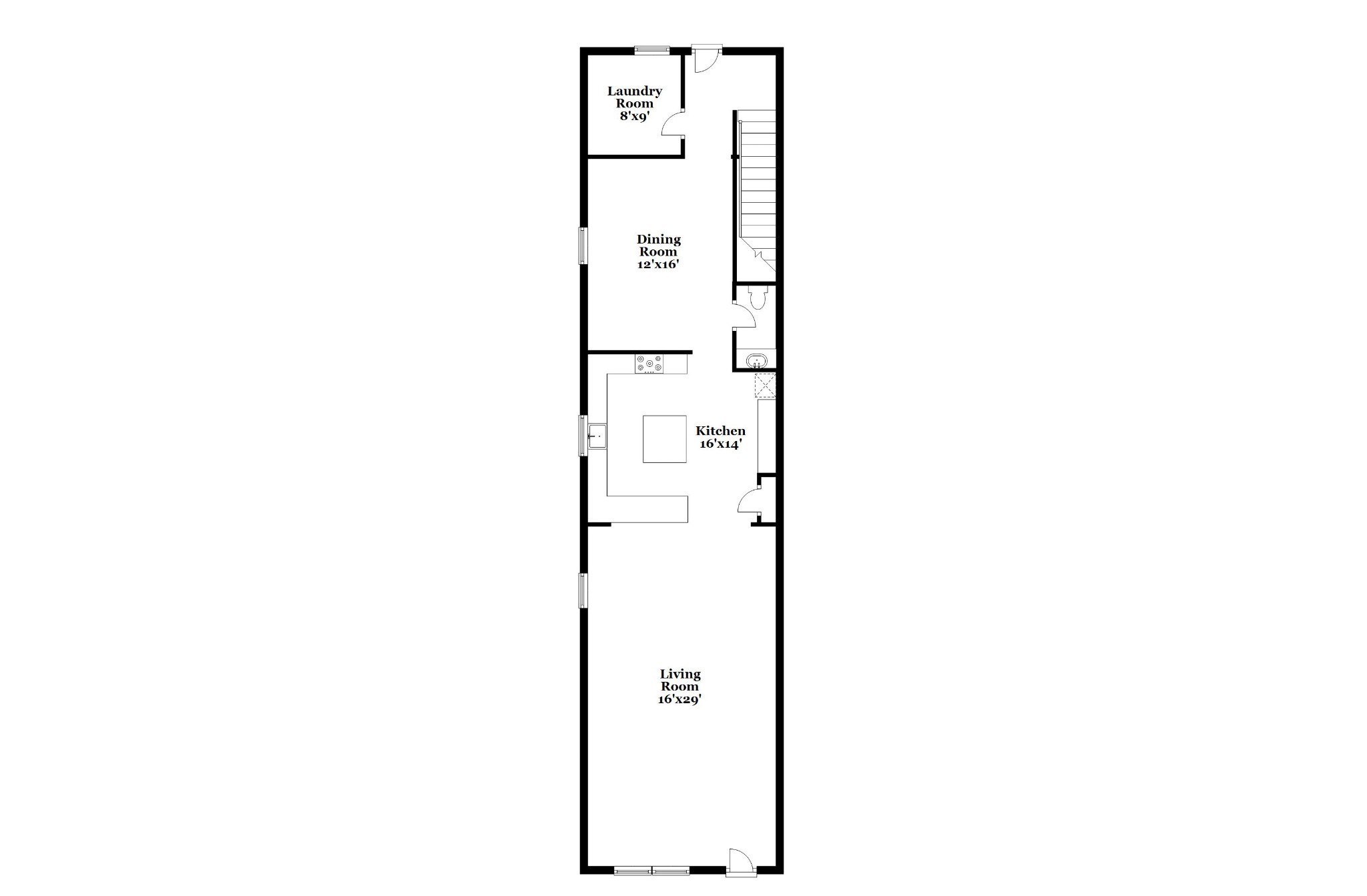 341 Edwin Street, Unit B Nashville, TN 37207 - Photo 15 of 17 a picture of a bathroom with a shower