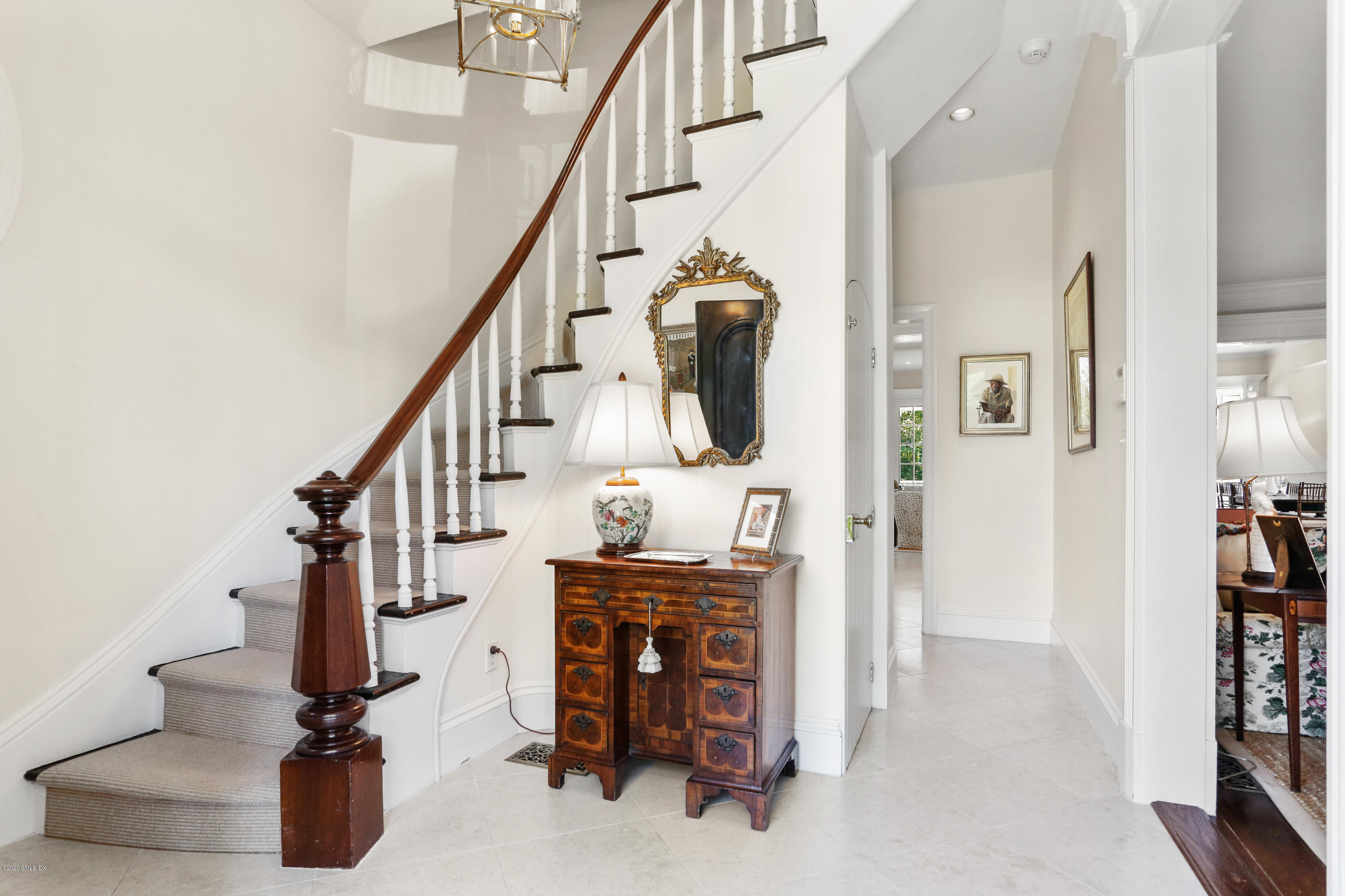 619 Steamboat Road Greenwich, CT 06830 - Photo 4 of 27 a view of entryway and hall with a view of living room