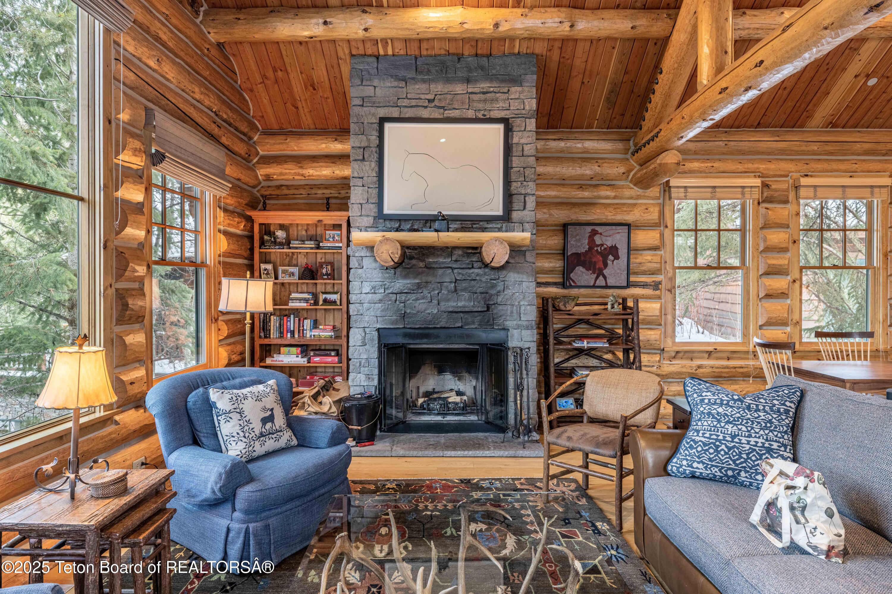 7590 Obsidian Road Teton Village, WY 83025 - Photo 5 of 23 Living Room