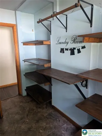 a close view of water heater room