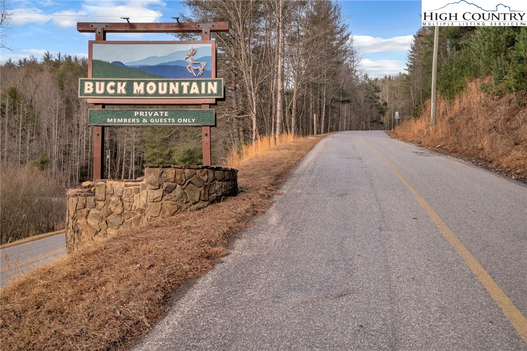 2533 Buck Mountain Road Purlear, NC 28665 - Photo 40 of 40 a view of a sign board with street