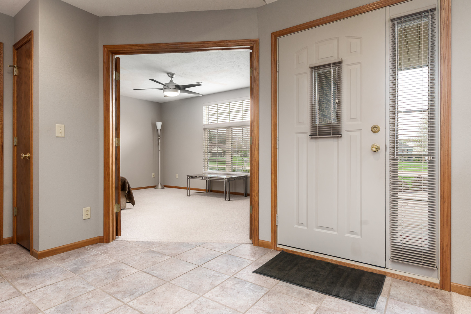 6465 Corina's Curve Rockford, IL 61103 - Photo 6 of 48 an entryway space with window and a livingroom view