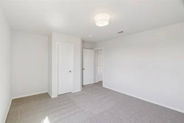 a backyard of a house