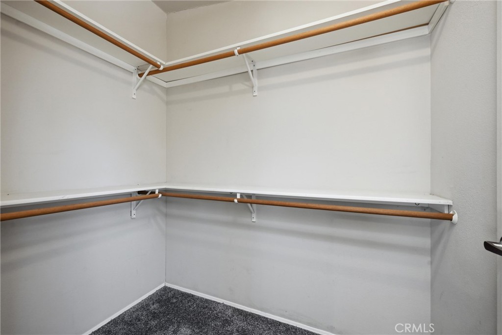 2860 Spring Valley Road Clearlake Oaks, CA 95423 - Photo 25 of 38 a view of an empty walk in closet