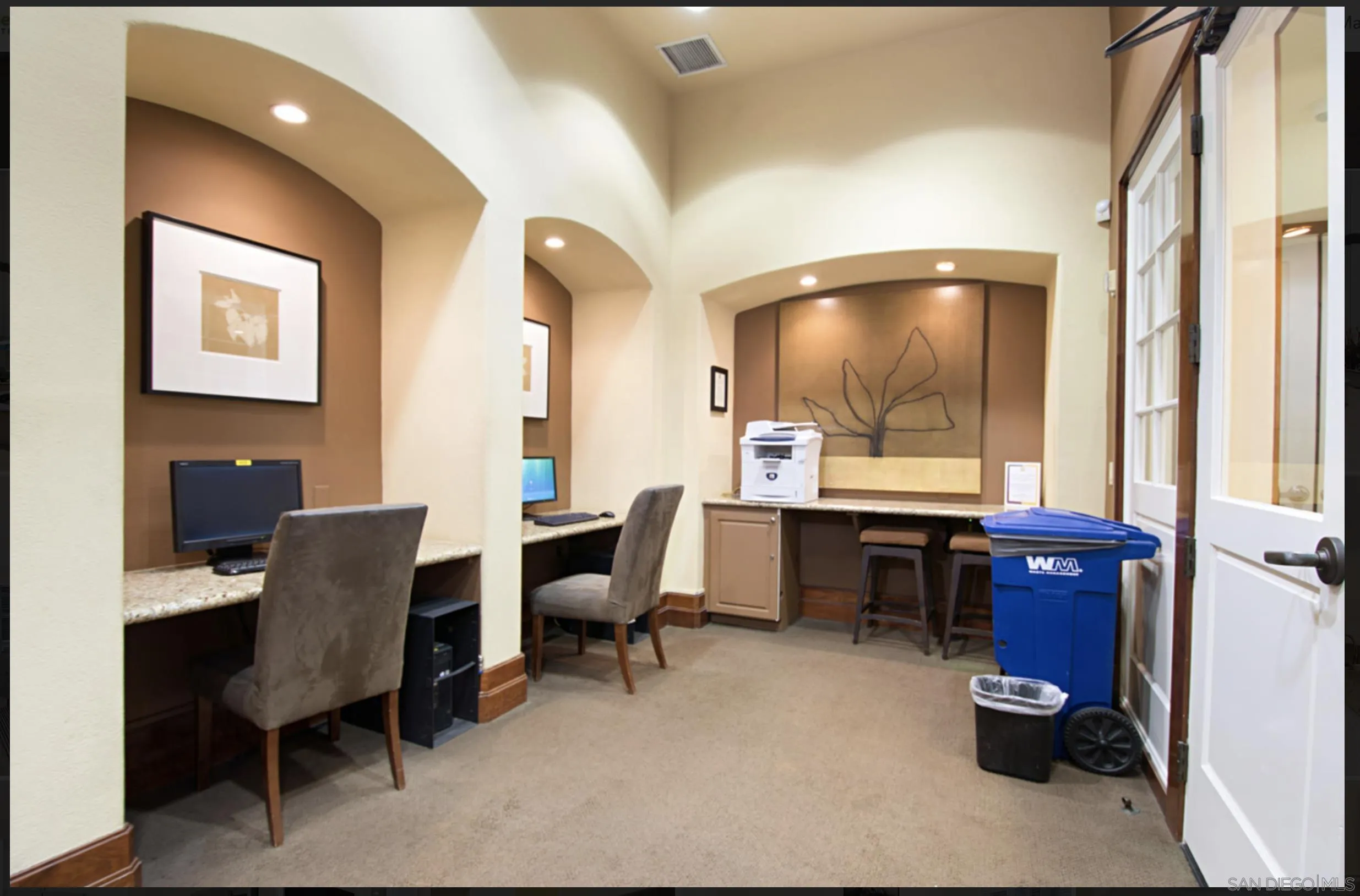 9263 Regents Road San Diego, CA 92037 - Photo 3 of 14 a work room with furniture and a window