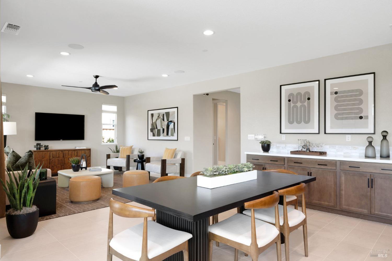 736 Temescal Street Antioch, CA 94561 - Photo 15 of 39 a living room with furniture a flat screen tv and a window