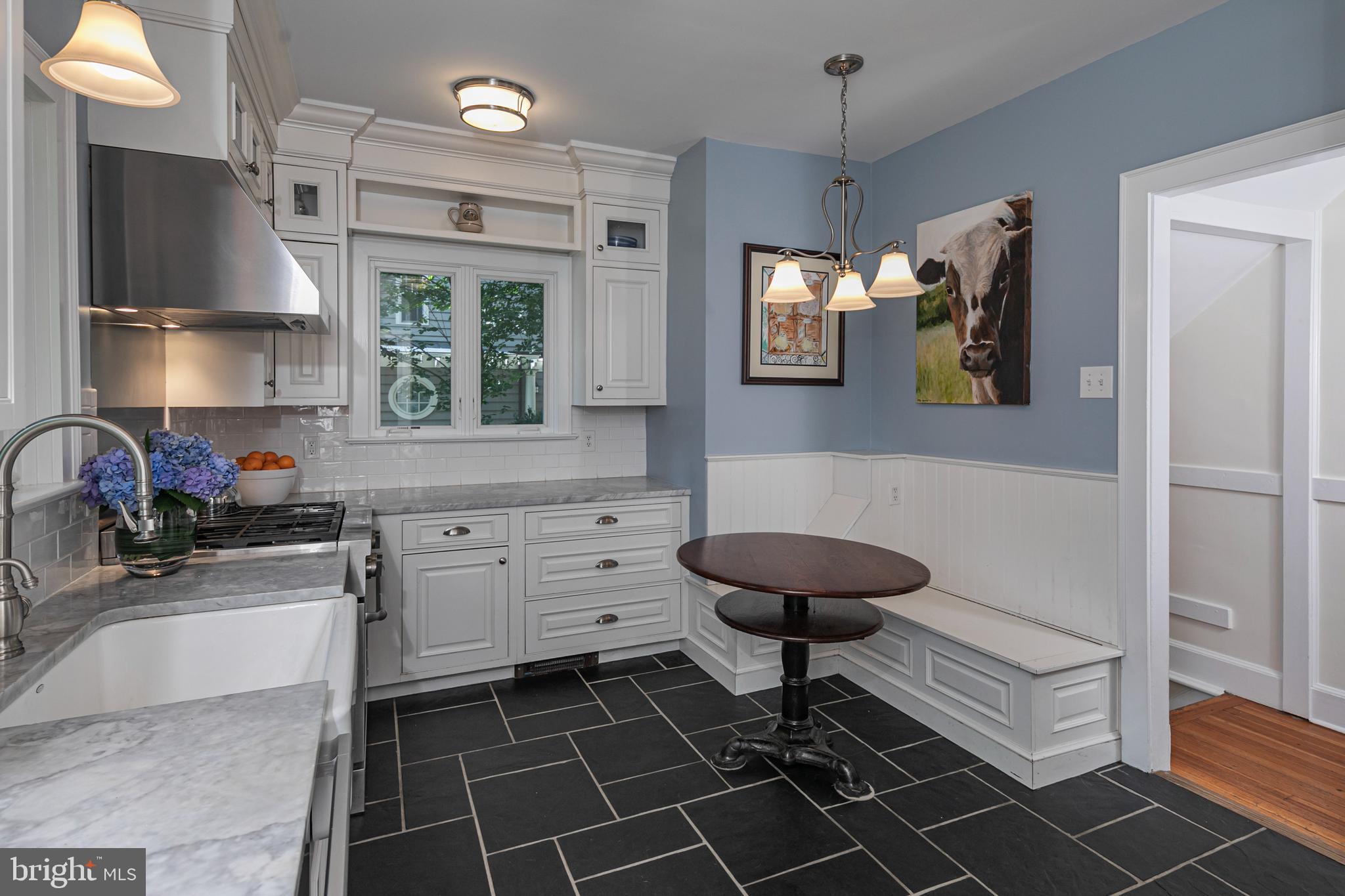 8 Ober Road Princeton, NJ 08540 - Photo 13 of 34 a kitchen with a sink a stove and a window