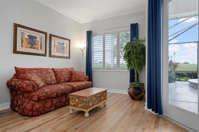 a view of swimming pool with a patio