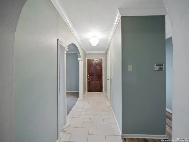 a view of a hallway