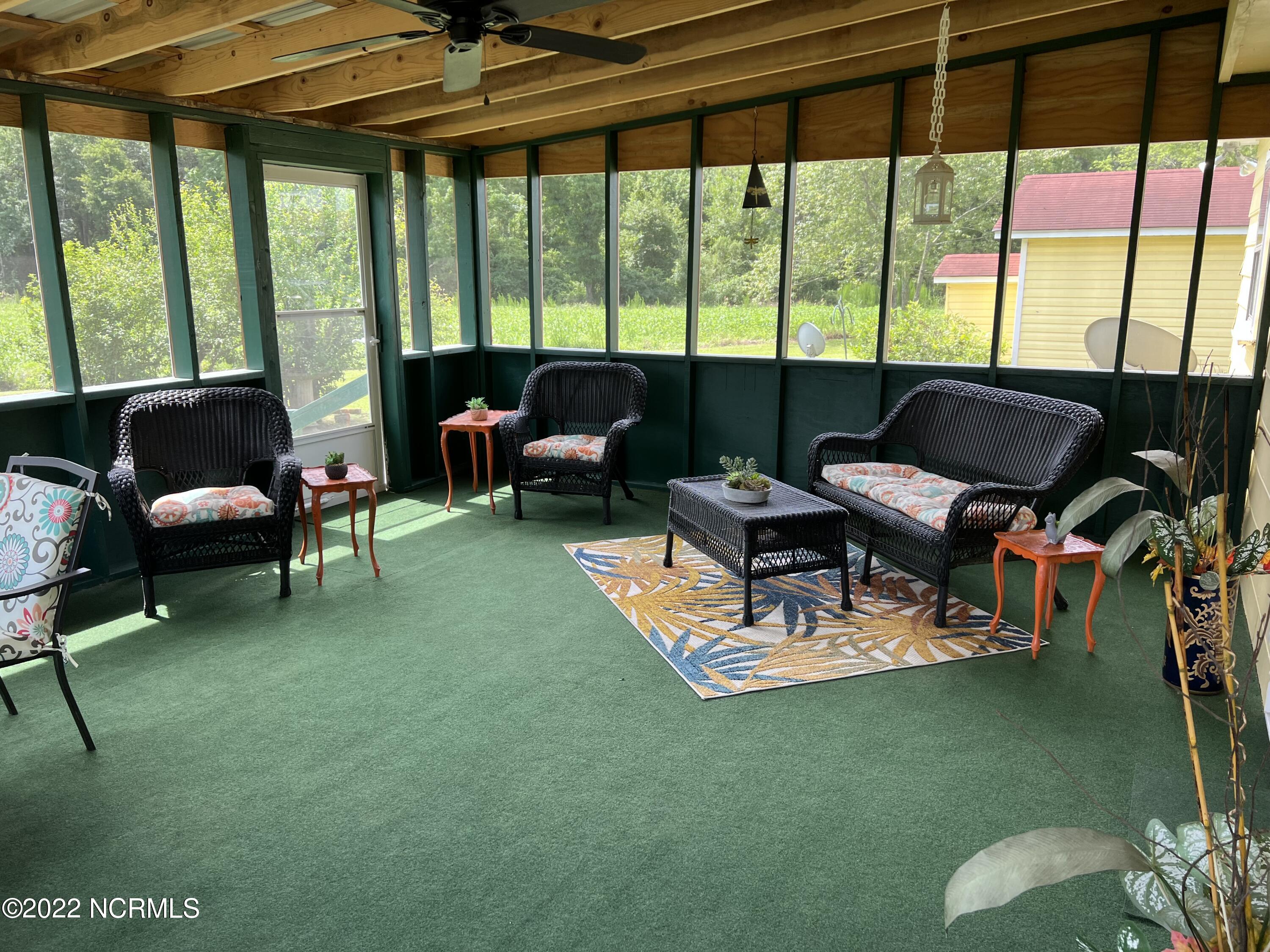 1421 Needmore Road Turkey, NC 28393 - Photo 46 of 49 Screened Back porch