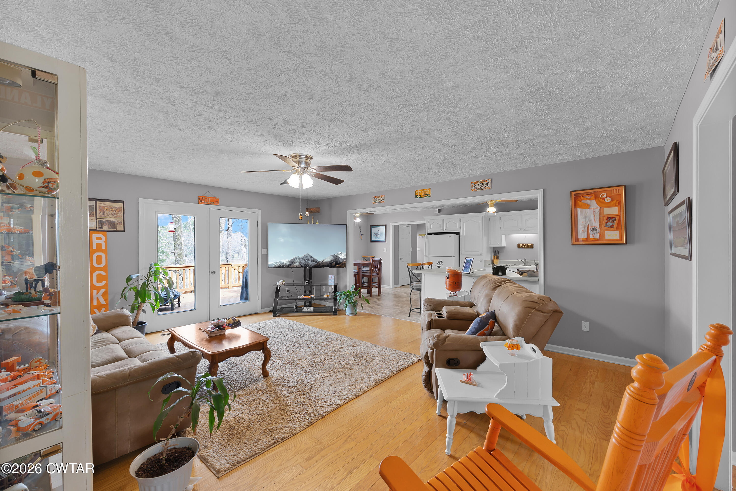 164 Mathis Crossing Road Milan, TN 38358 - Photo 12 of 33 a living room with furniture kitchen view and large windows