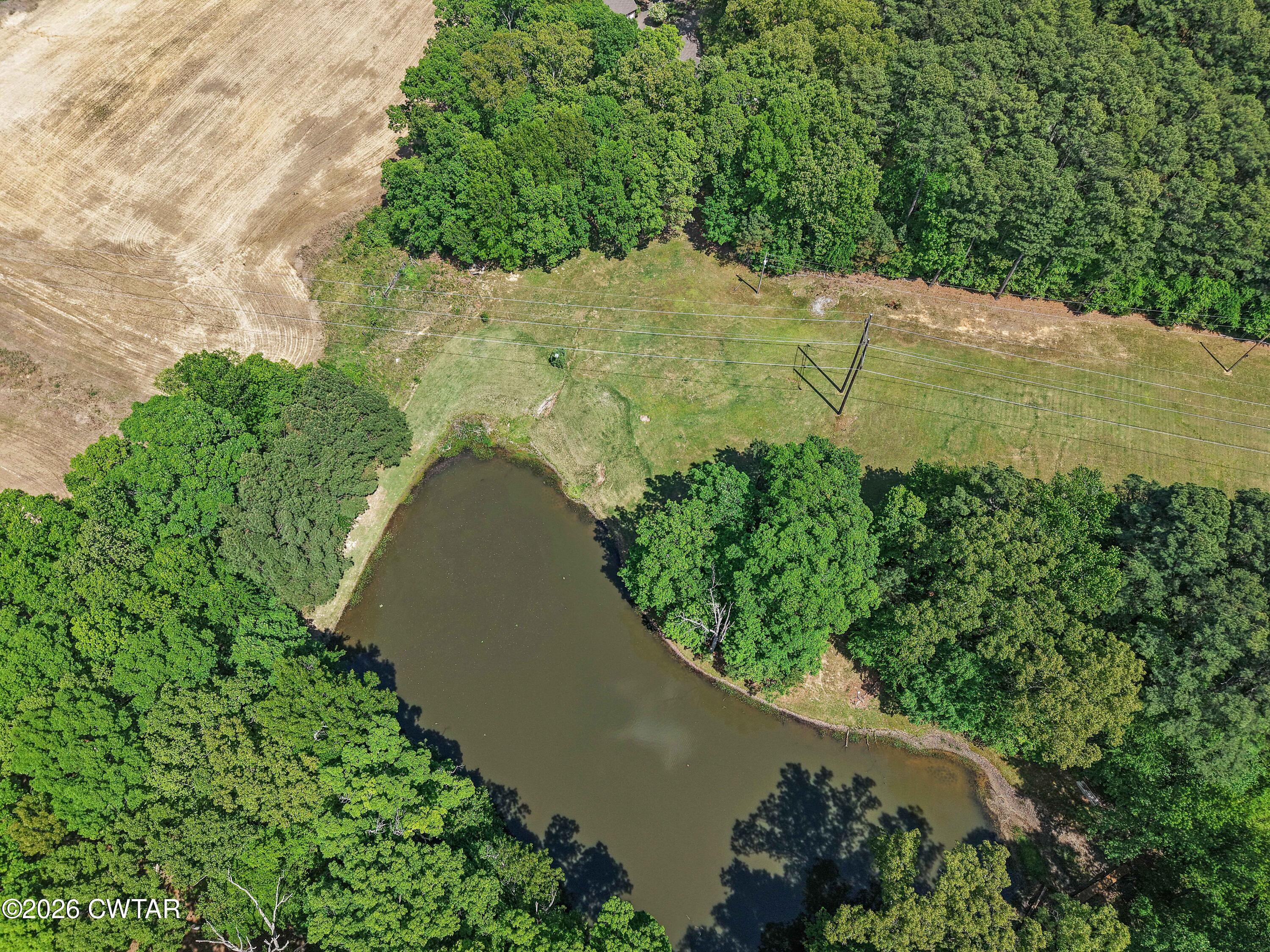 164 Mathis Crossing Road Milan, TN 38358 - Photo 33 of 33 an aerial view of a house with a yard and plants