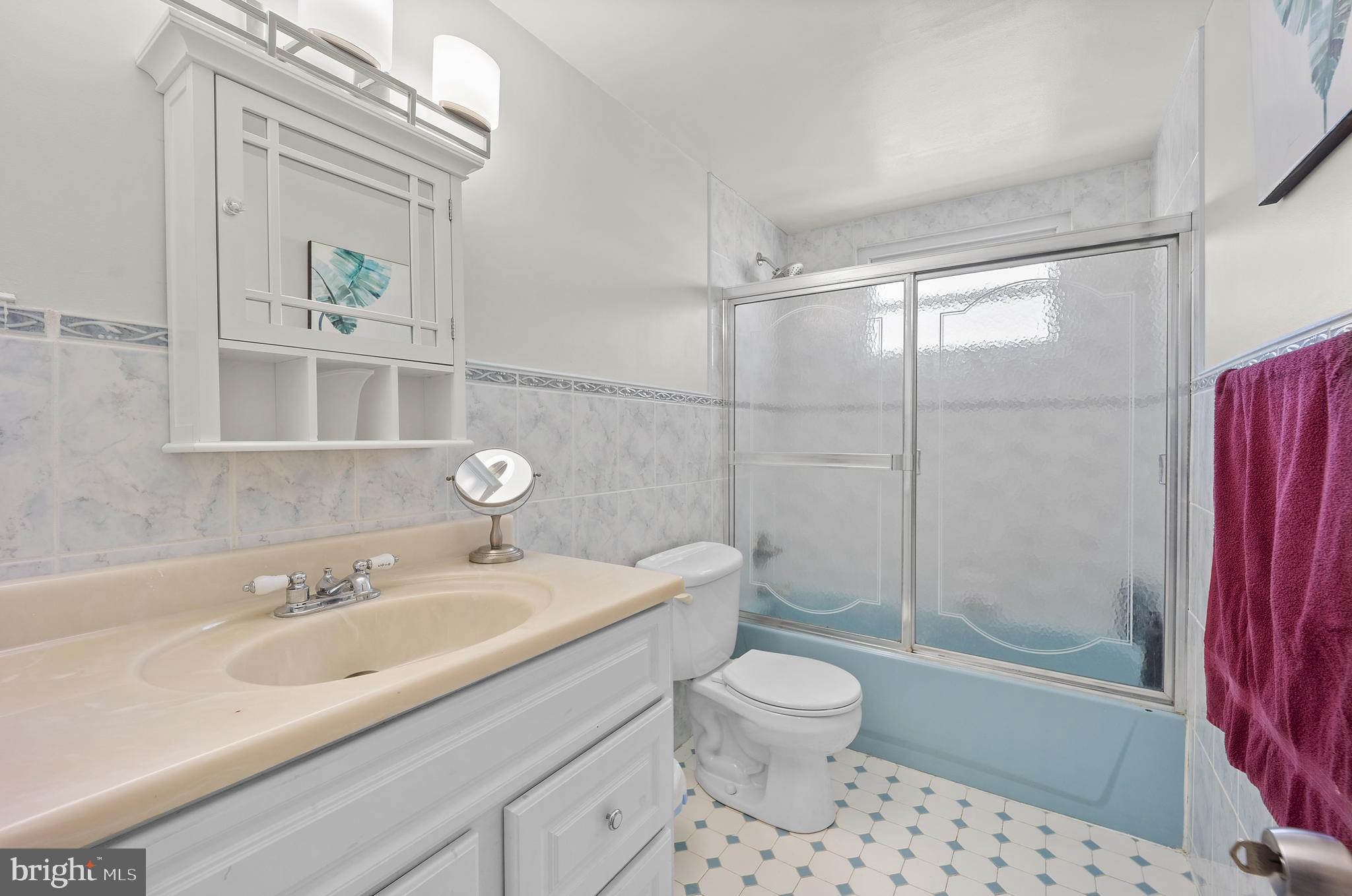 1966 King Arthur Road Philadelphia, PA 19116 - Photo 26 of 35 a bathroom with a sink a toilet and shower
