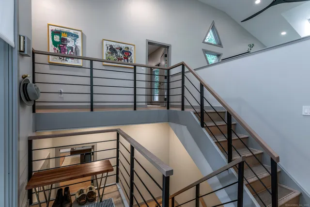 a view of entryway and hall