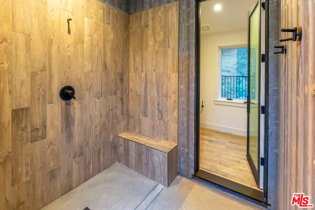 24277 Dry Canyon Cold Creek Road Calabasas, CA 91302 - Photo 40 of 45 a view of a bathroom with a shower