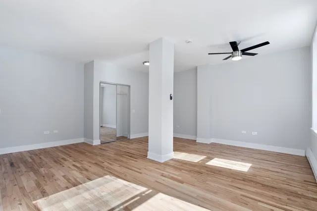 wooden floor in an empty room