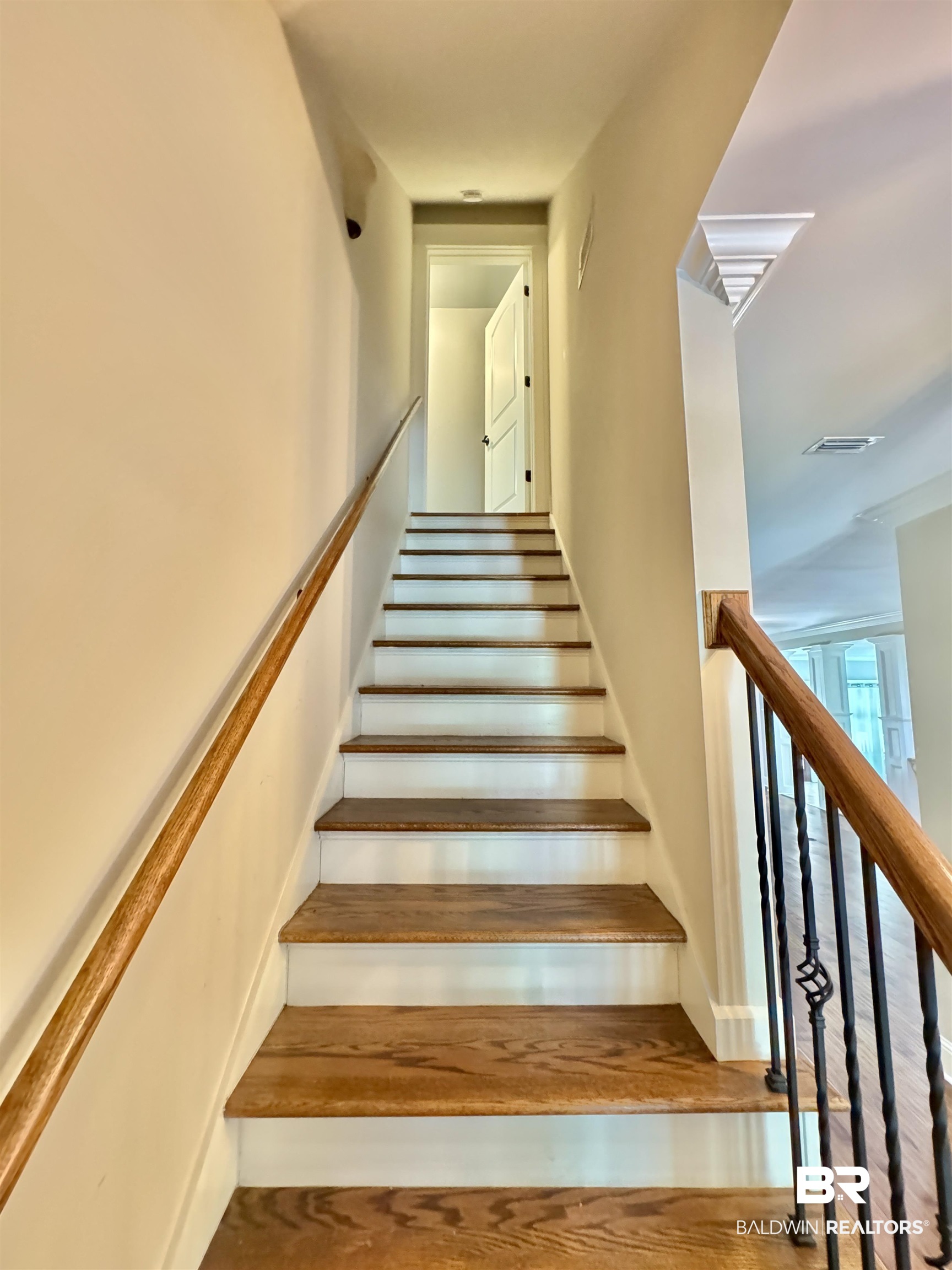 10846 County Road 138 Bay Minette, AL 36507 - Photo 3 of 53 Staircase with hardwood / wood-style flooring