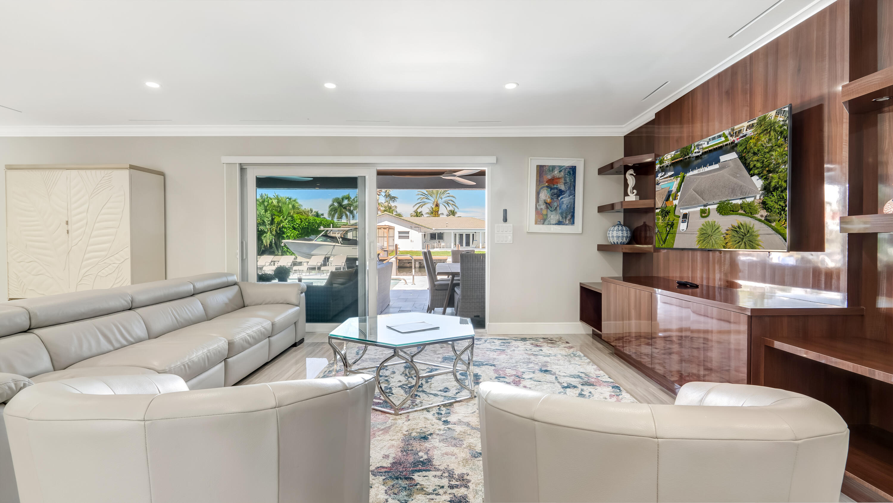 831 Dover Street Boca Raton, FL 33487 - Photo 21 of 71 a living room with furniture and a large window