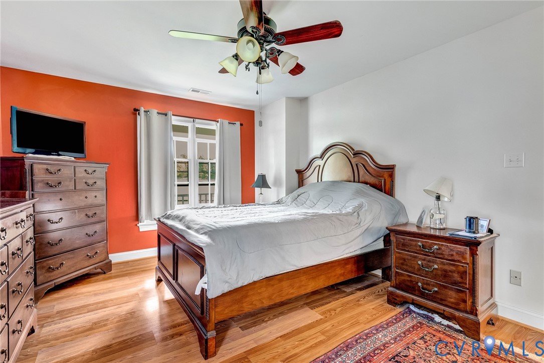 1205 Quail Run Road Powhatan, VA 23139 - Photo 15 of 22 1st Floor Primary w Walk In and Full Bath