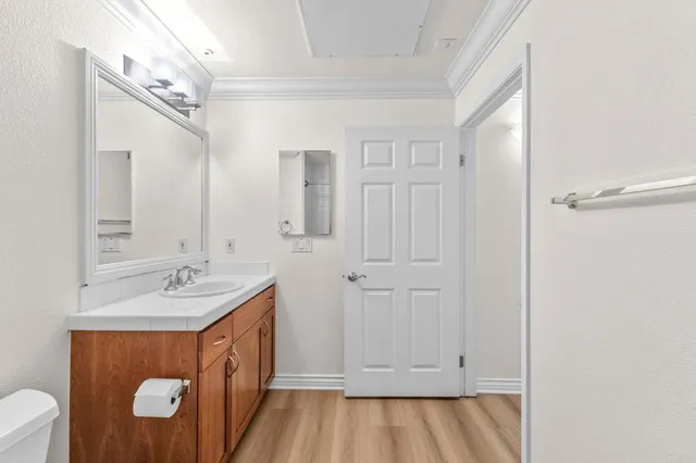 a view of a city from a balcony