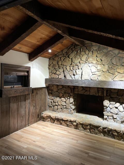 1550 South Orme Road Dewey, AZ 86327 - Photo 29 of 38 Wood burning fireplace