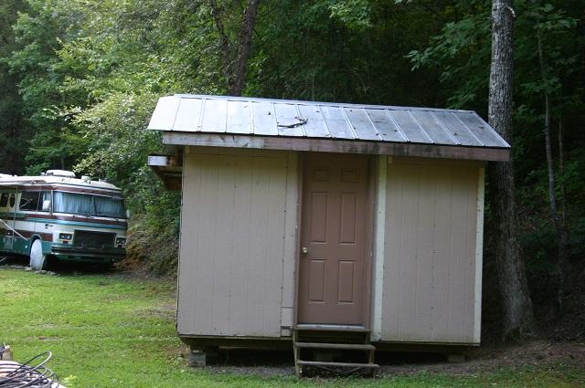 201 Middle Creek Road Cosby, TN 37722 - Photo 19 of 26 storage shed