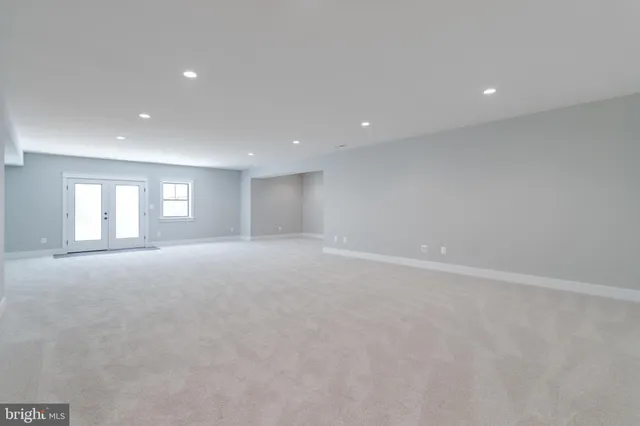 a view of empty room