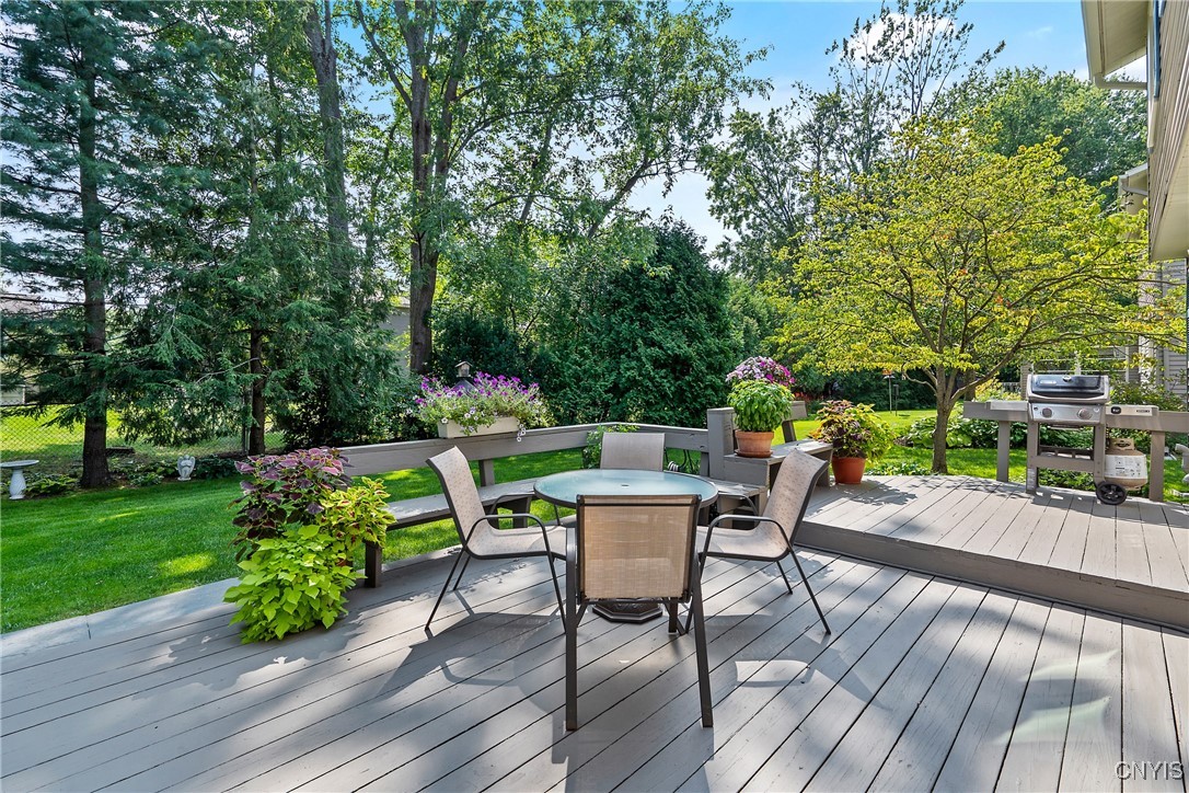 4318 Cinnamon Path Clay, NY 13090 - Photo 40 of 50 As we step out to the deck, take in this truly bea