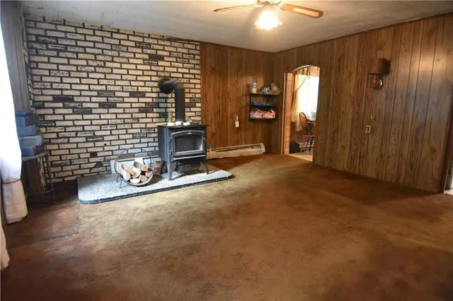 wooden floor in a room