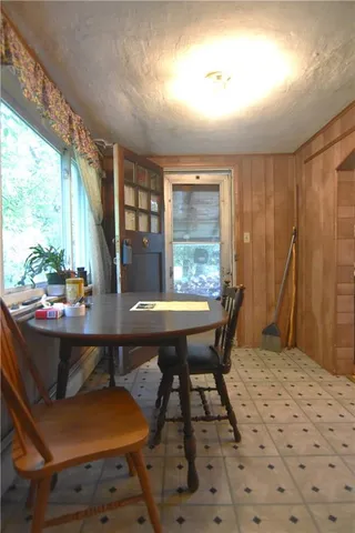 a view of a storage room