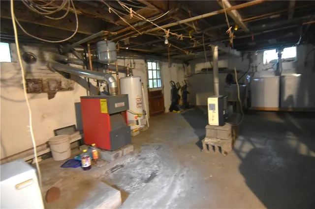 a view of store room with racks