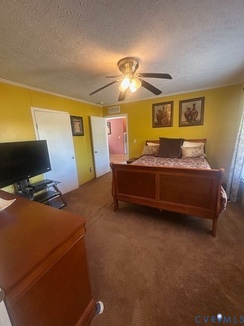 16738 Loco School Road Yale, VA 23897 - Photo 24 of 33 a bedroom with a bed and a flat screen tv