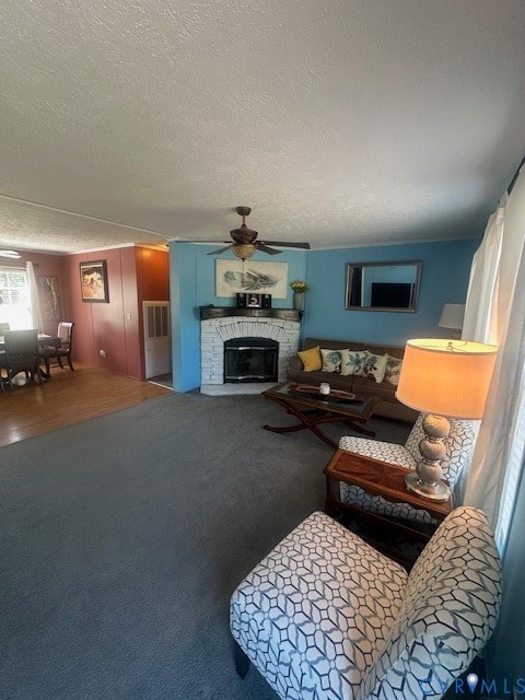 16738 Loco School Road Yale, VA 23897 - Photo 6 of 33 a bedroom with furniture and a fireplace