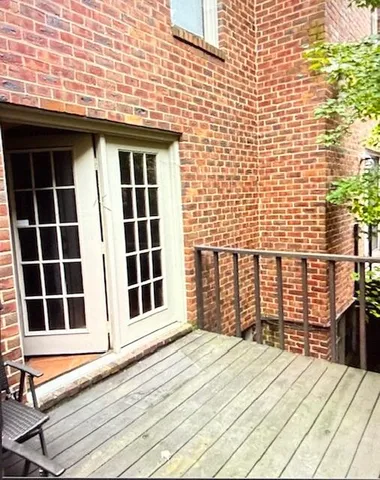 a front view of a house with windows