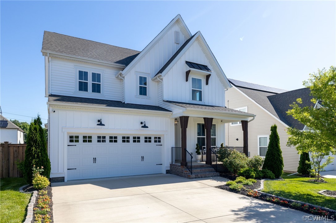 10946 Pointer Holly Path Glen Allen, VA 23059 - Photo 2 of 48 a front view of house with yard